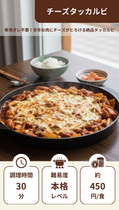 チーズタッカルビ